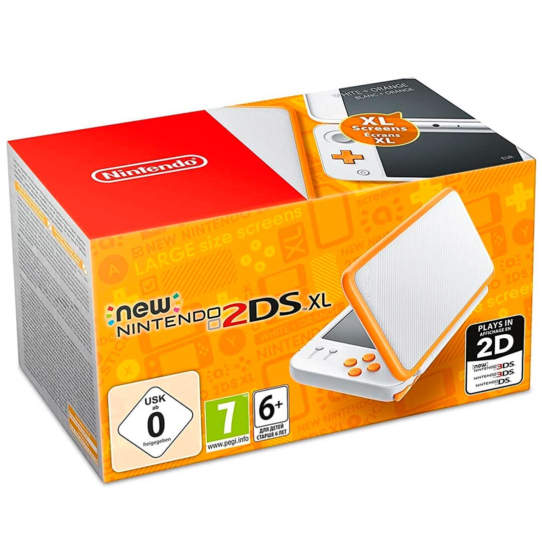 New-Nintendo-2ds-XL-Naranja-y-Blanca